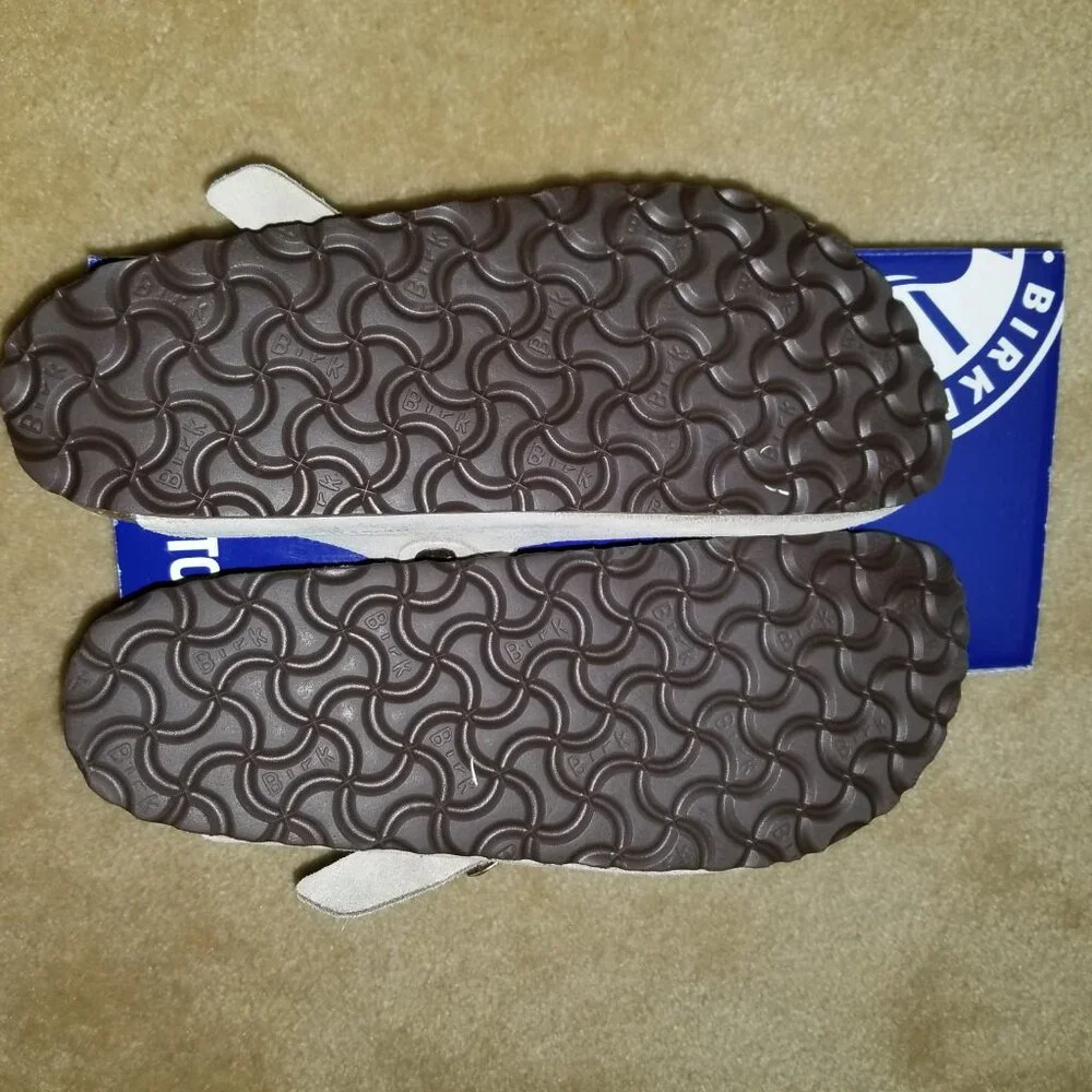 Birkenstock Boston Clog in Taupe Size 39 with Box - Picture 3 of 7